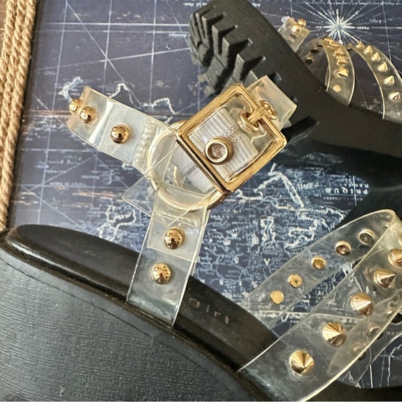 Steve Madden Madden Girl Studded Sandals – Size 7 - Picture 6 of 8